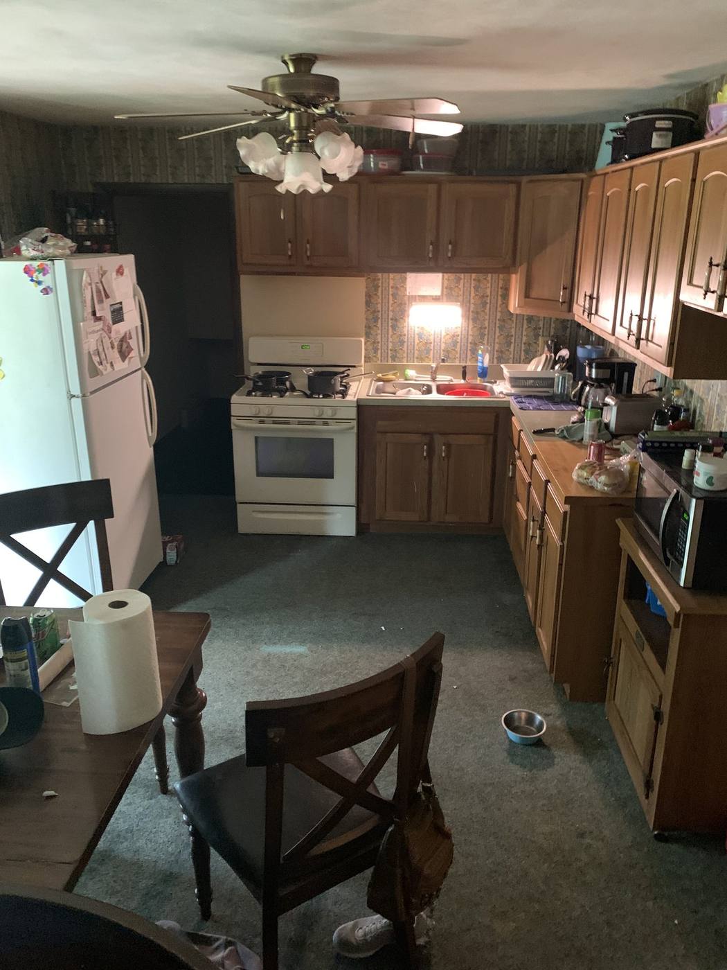 Before: Kitchen — 15278 Montecito Dr. Granger, IN