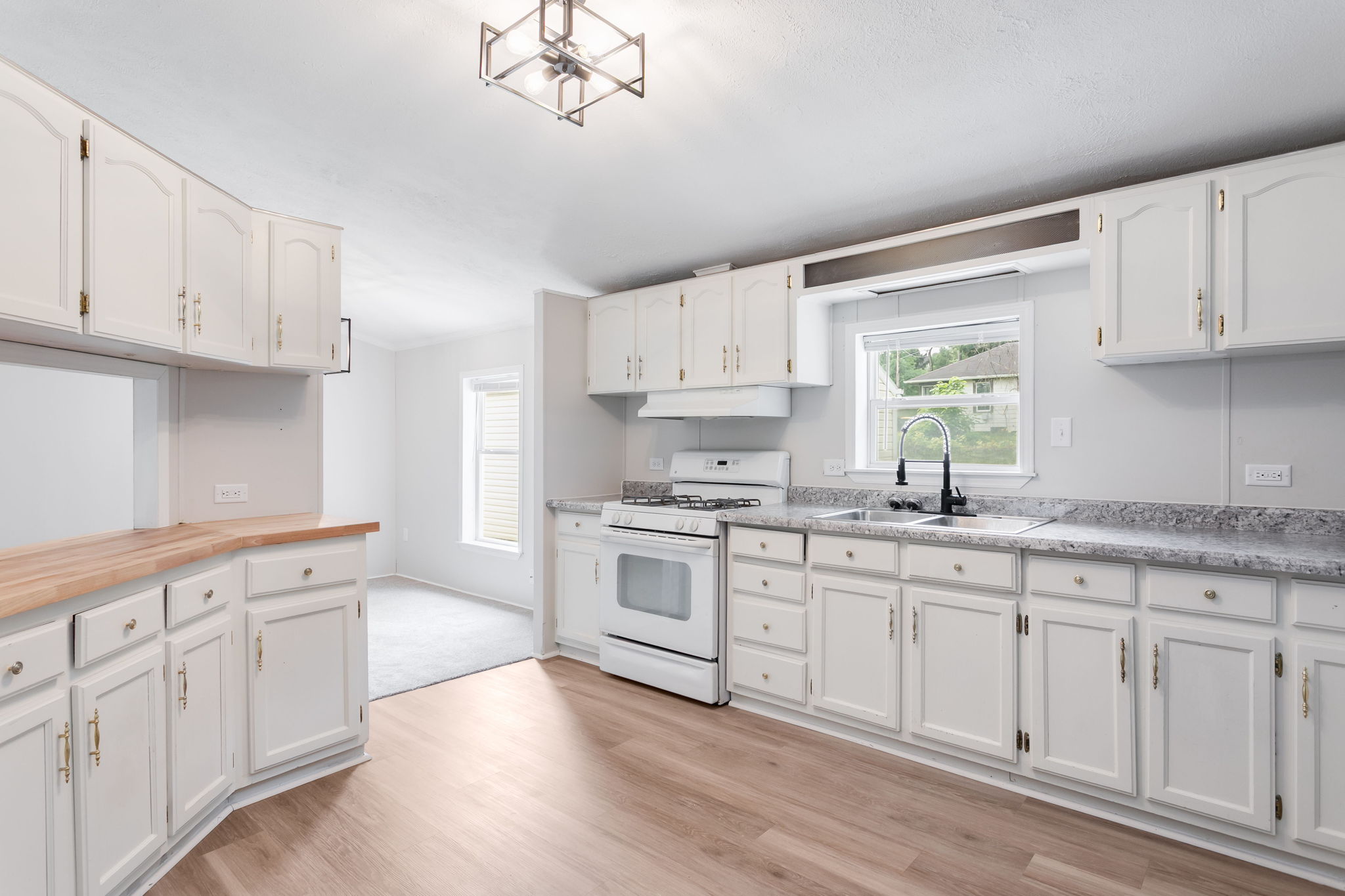 After: Renovated kitchen — 2715 Ewing Ave. Mishawaka, IN