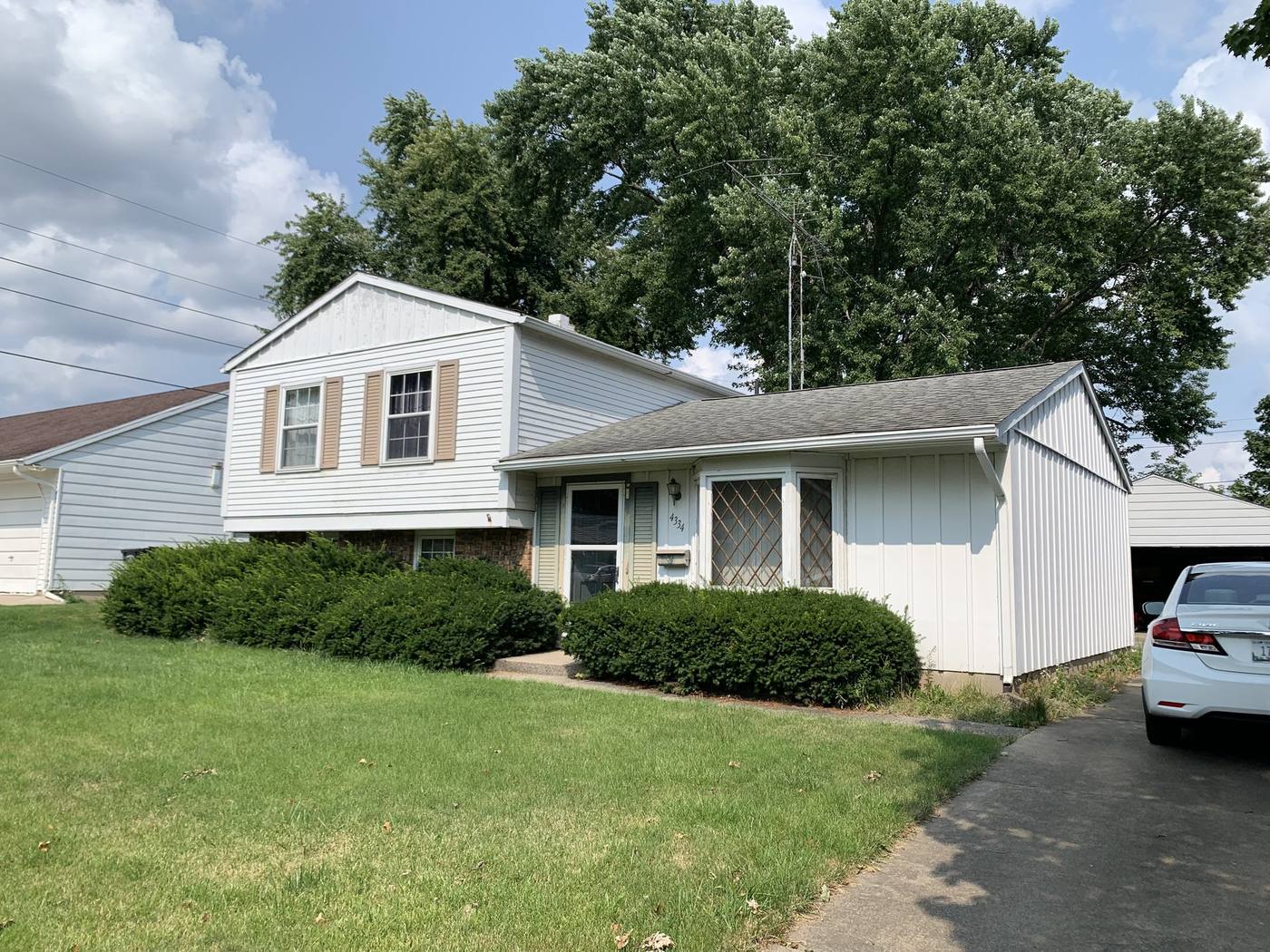 Before: 4334 Coral Ave. exterior — South Bend, IN