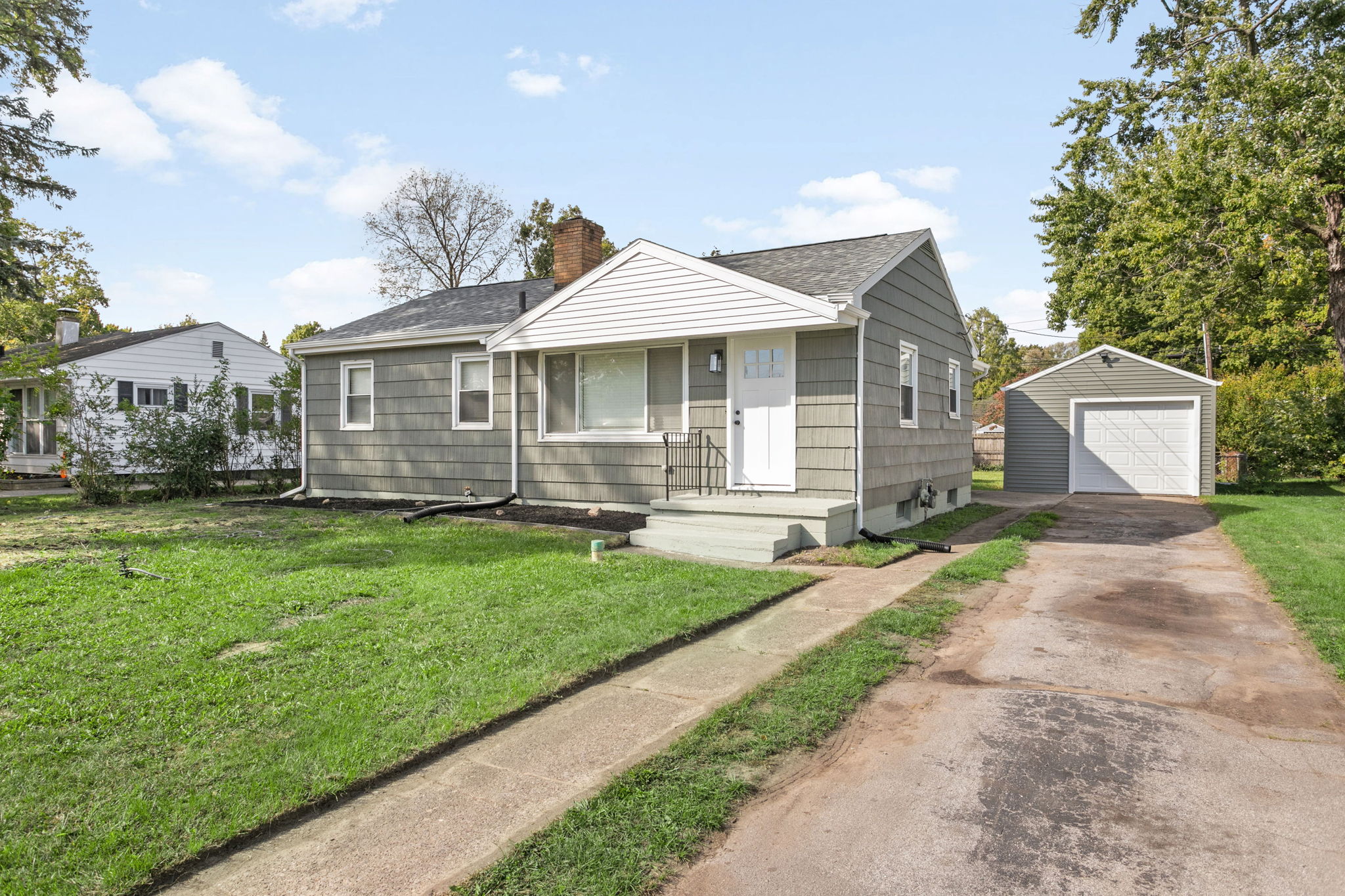 After: Exterior renovated — 54611 28th St. South Bend, IN