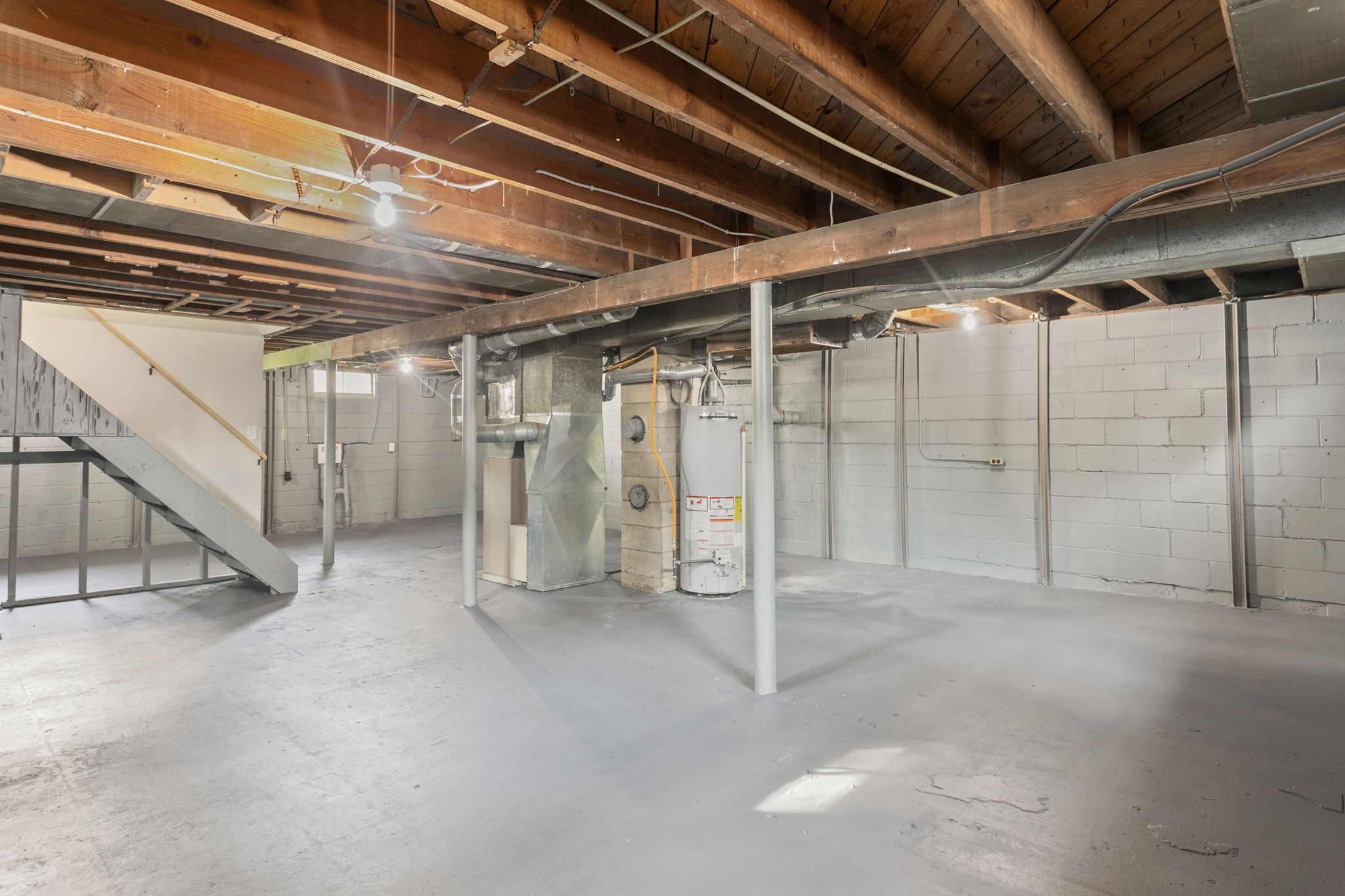 After: Renovated interior room — 54611 28th St. South Bend